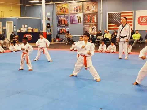 Belt Promotions at USTC Providence