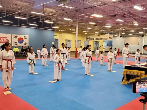 Belt Promotions at USTC Providence
