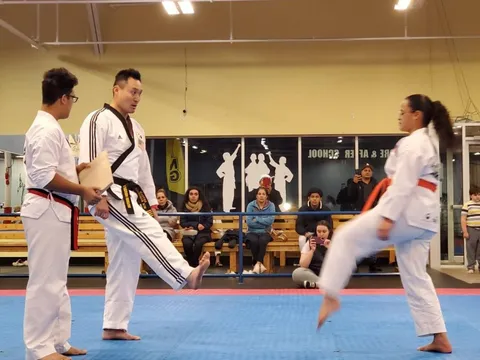 Belt Promotions at USTC Providence