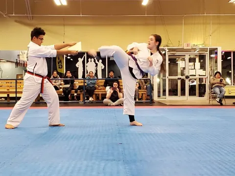Belt Promotions at USTC Providence