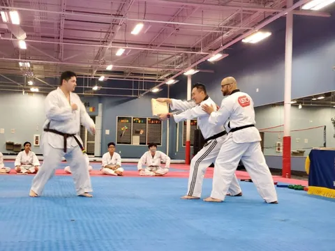 Belt Promotions at USTC Providence