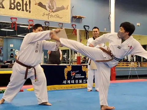 Belt Promotions at USTC Providence